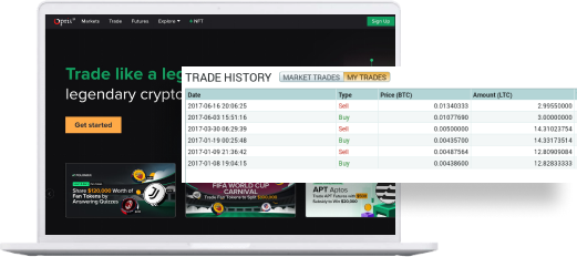 View-overall-trade-history