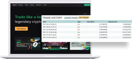 View-overall-trade-history