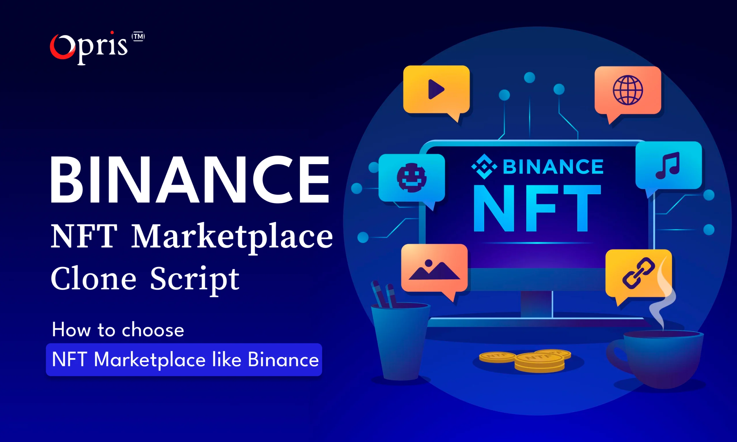 binance nft marketplace clone script